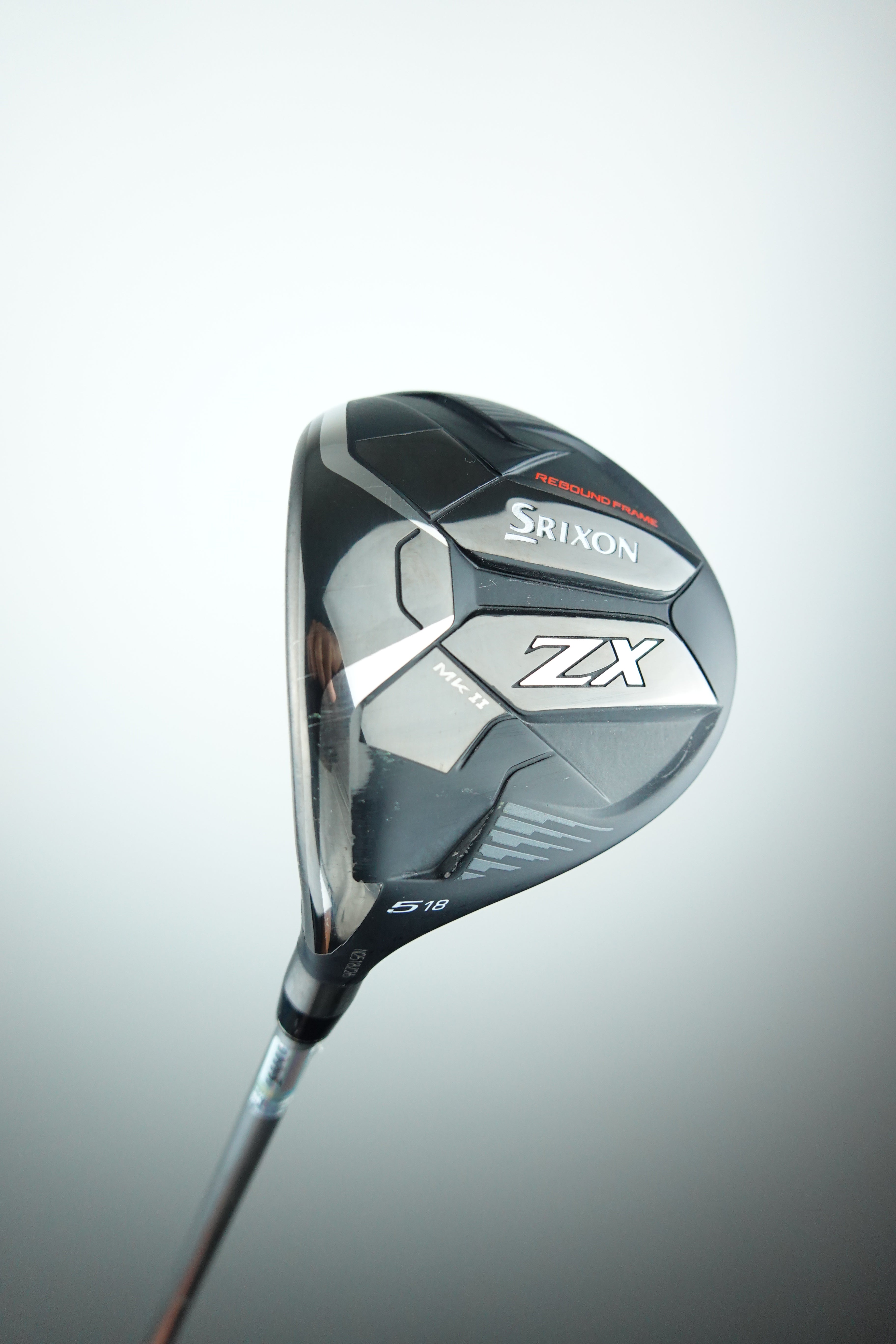 Used Srixon ZX MKII 5W Fairway Wood - 18.0 Degree - Stiff Flex - Left Hand - ZX2 50S Shaft