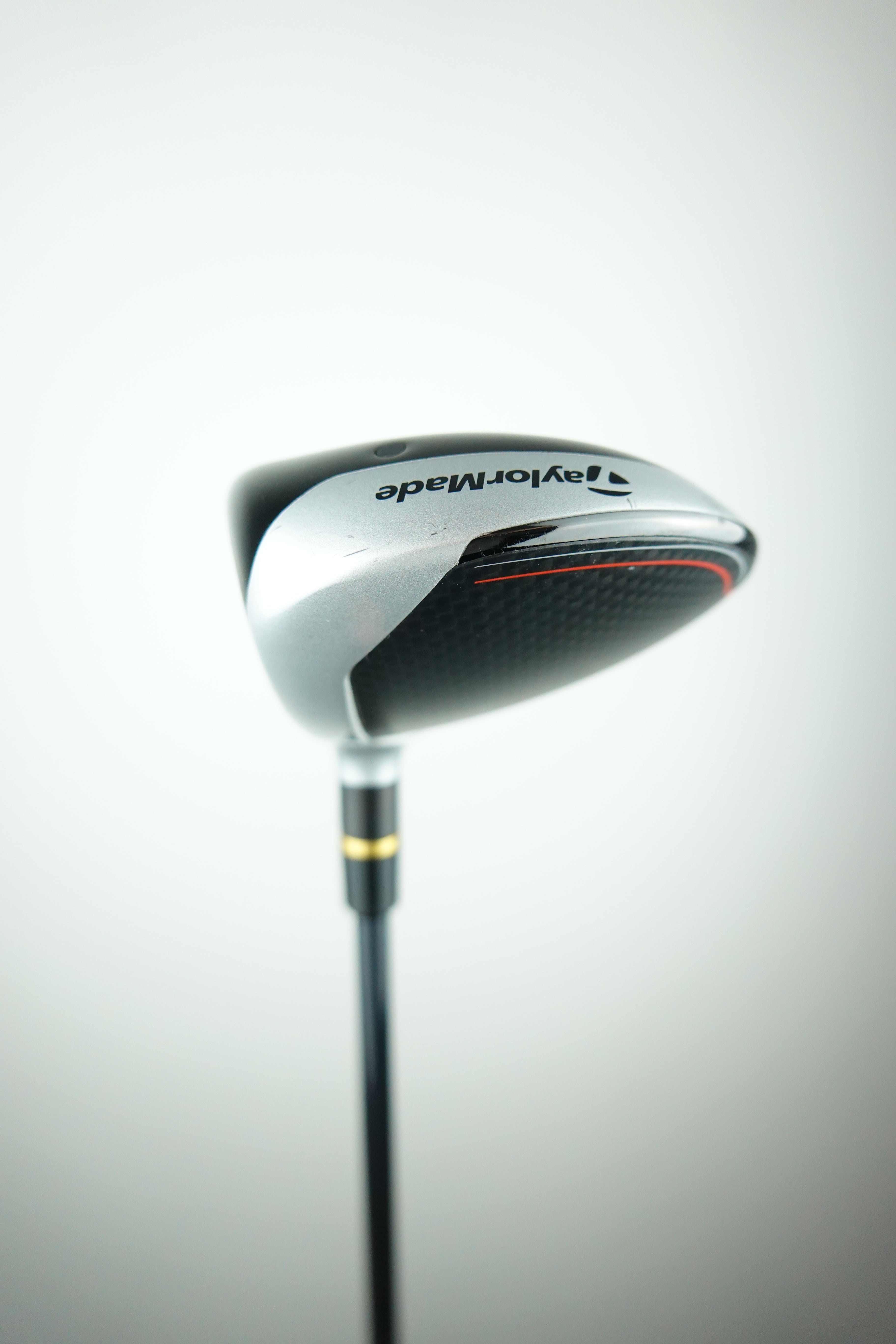 Used Taylormade M5 Titanium 3W Fairway Wood - 15.0 Degree - Stiff Flex - Right Hand - Tour AD MJ-6S Shaft