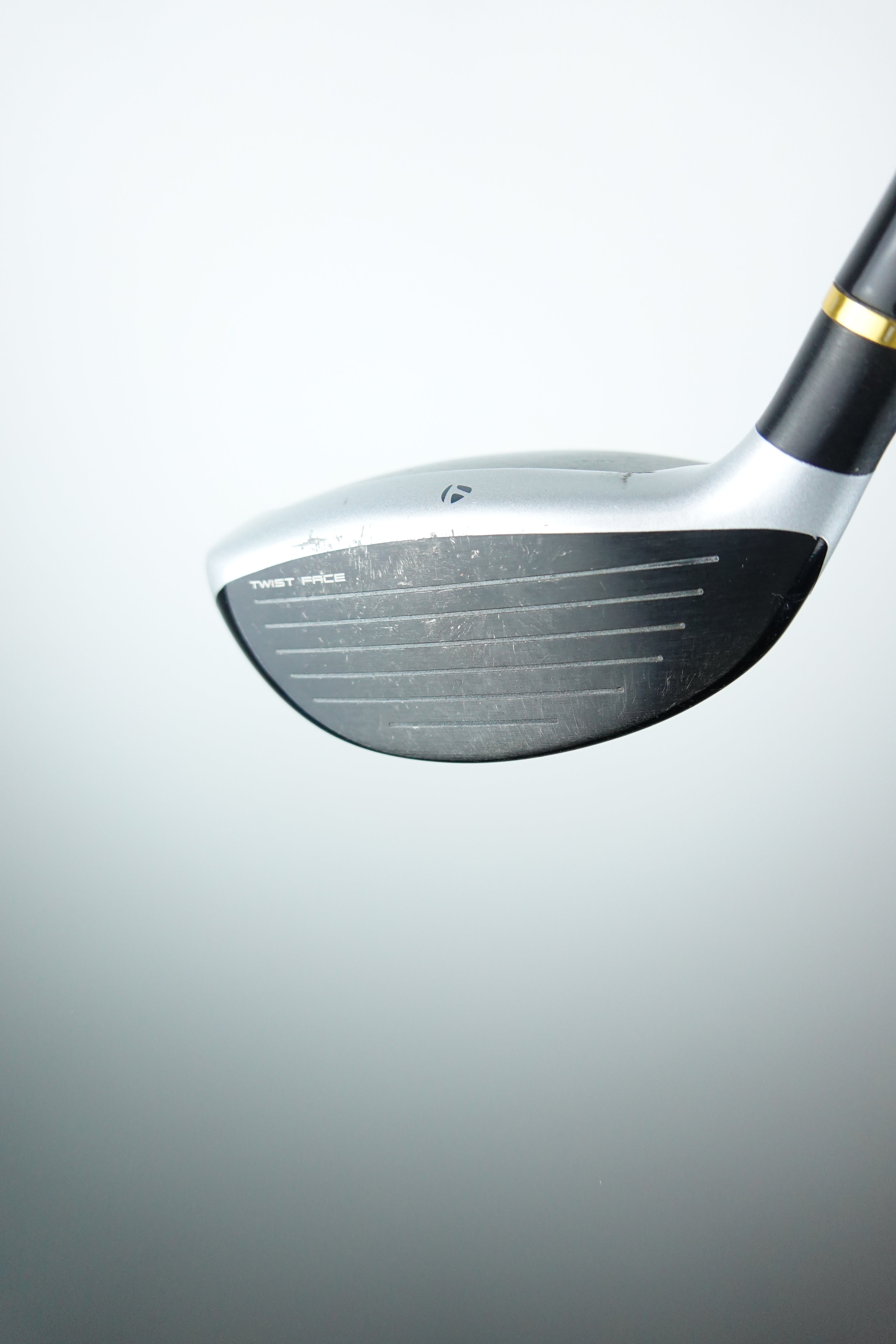 Used Taylormade M5 Titanium 3W Fairway Wood - 15.0 Degree - Stiff Flex - Right Hand - Tour AD MJ-6S Shaft