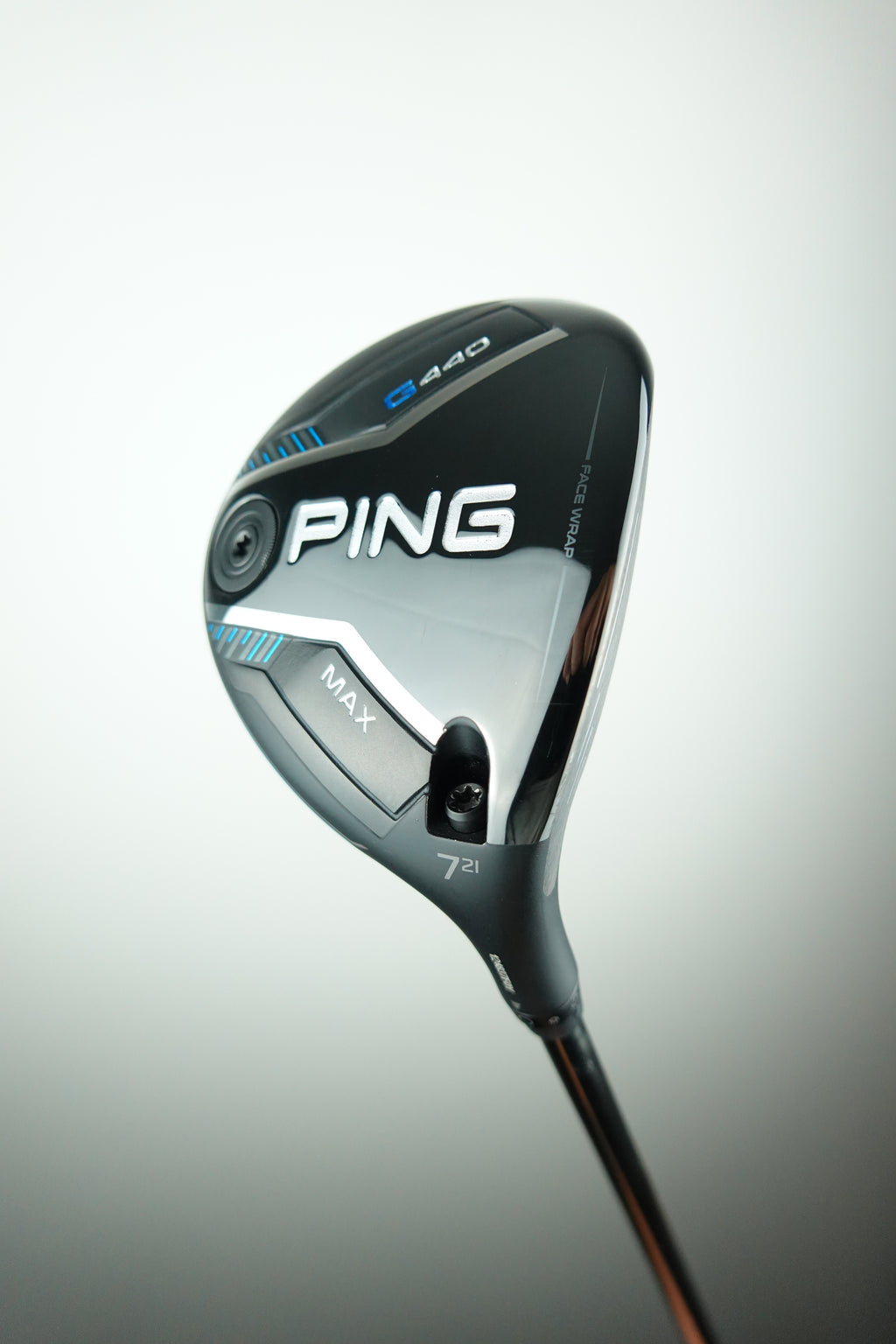 Used PING G440 7W Fairway Wood - 21.0 Degree - Stiff Flex - Right Hand - Tour Chrome 2.0 65S Shaft