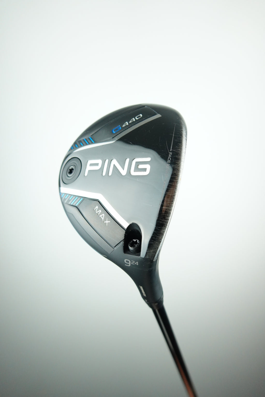 PING G440 MAX 9 Wood - 24 Degree - Stiff Flex - Right Hand - PING TOUR 2.0 Black 75S Shaft