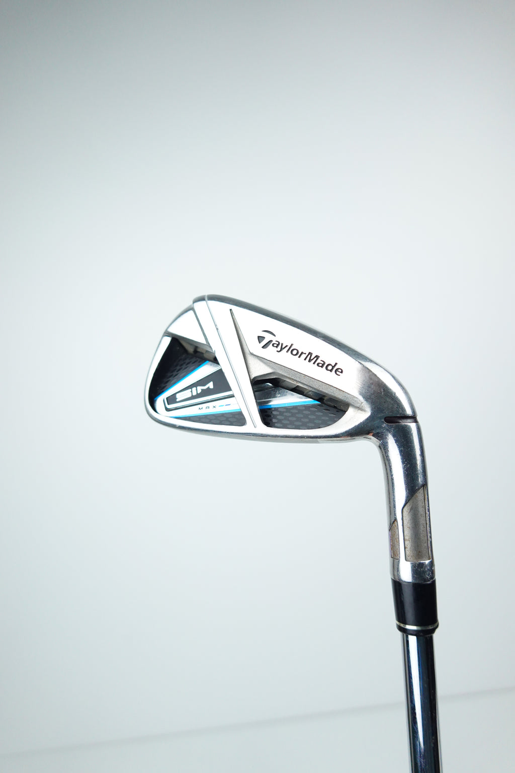 TaylorMade SIM MAX 5-PW + AW Iron Set - KBS MAX Steel S - Stiff - Right Hand