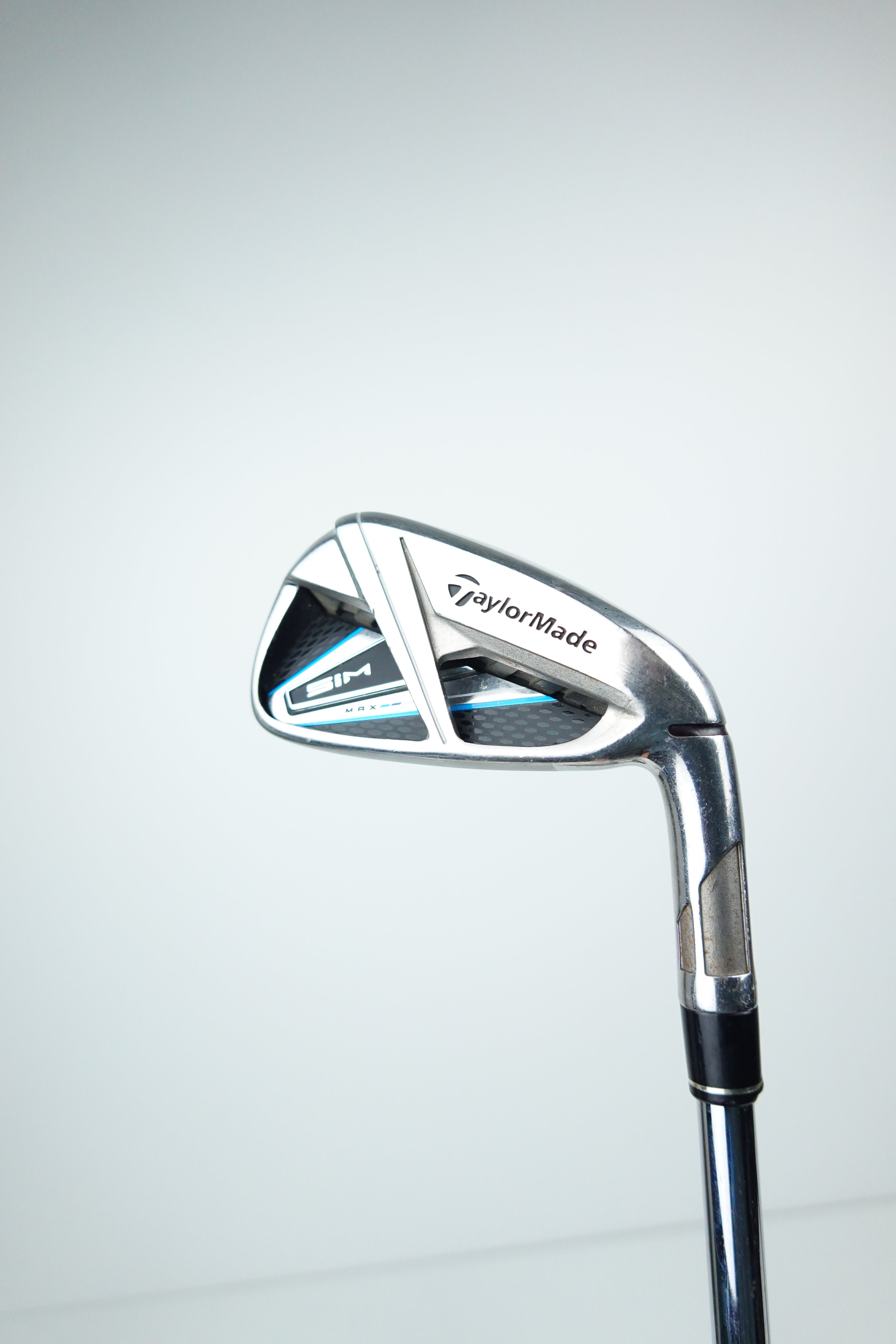 TaylorMade SIM MAX 5-PW + AW Iron Set - KBS MAX Steel S - Stiff - Right Hand