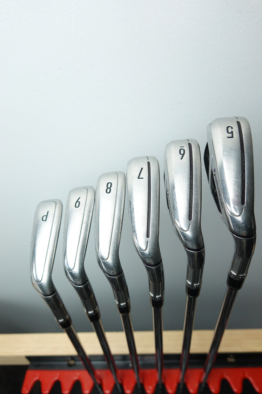 TaylorMade M6 5-PW Iron Set - TM REAX STEEL 115S - Stiff - Right Hand