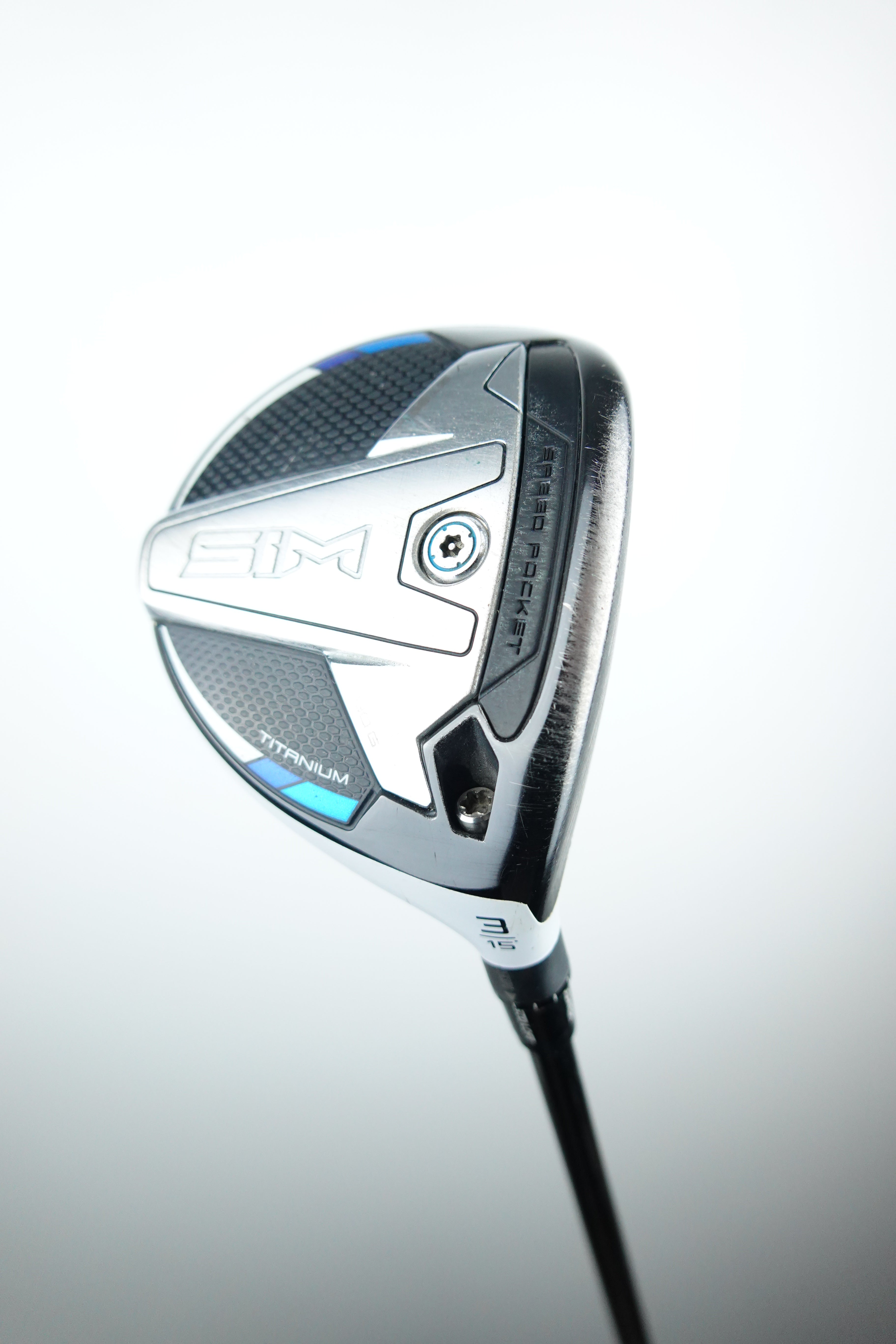 TaylorMade SIM Titanium 3 Wood - 15 Degree - Diamana F55R - Regular - Right Hand